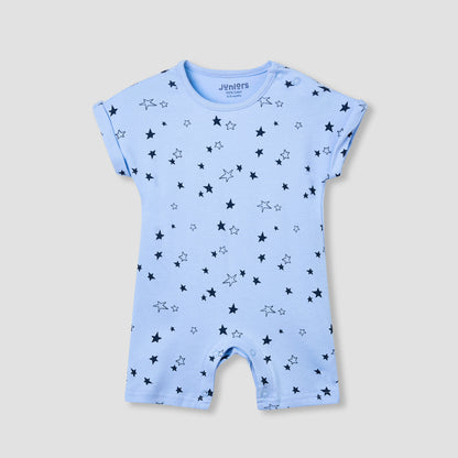 Juniors Printed Romper with Short Sleeves - Set of 4