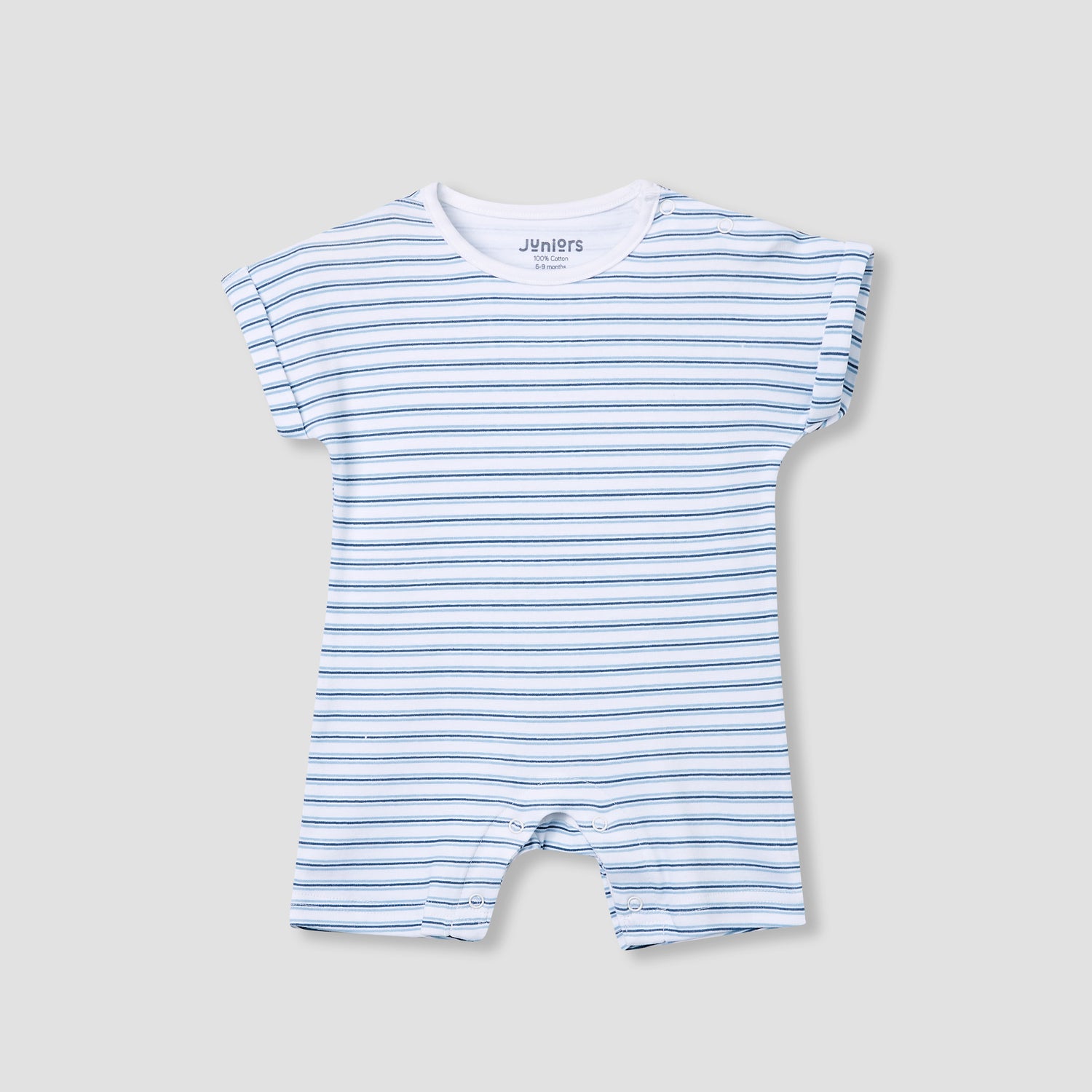 Juniors Printed Romper with Short Sleeves - Set of 4