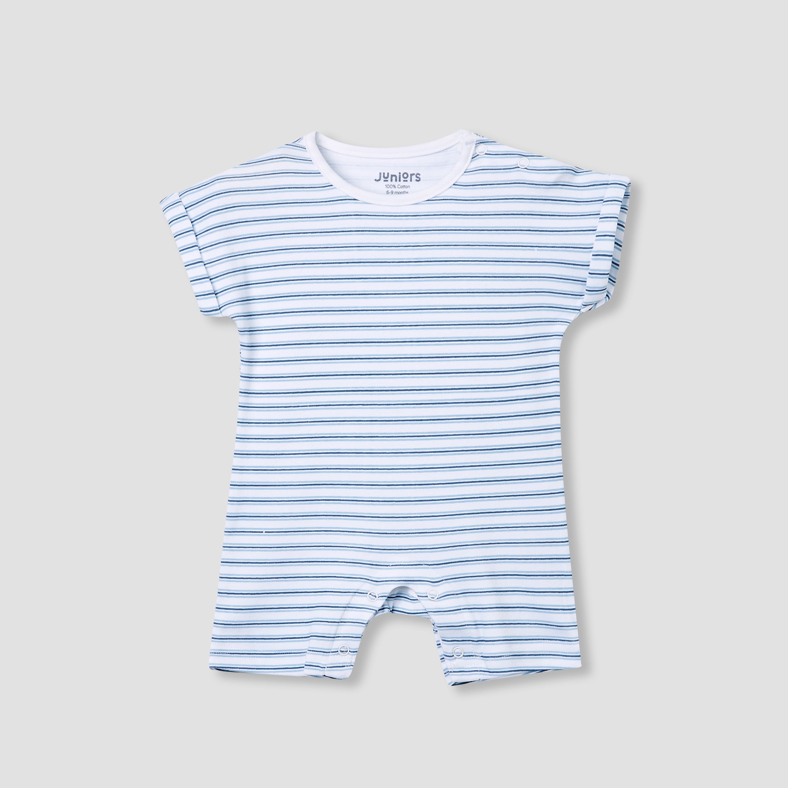 Juniors Printed Romper with Short Sleeves - Set of 4
