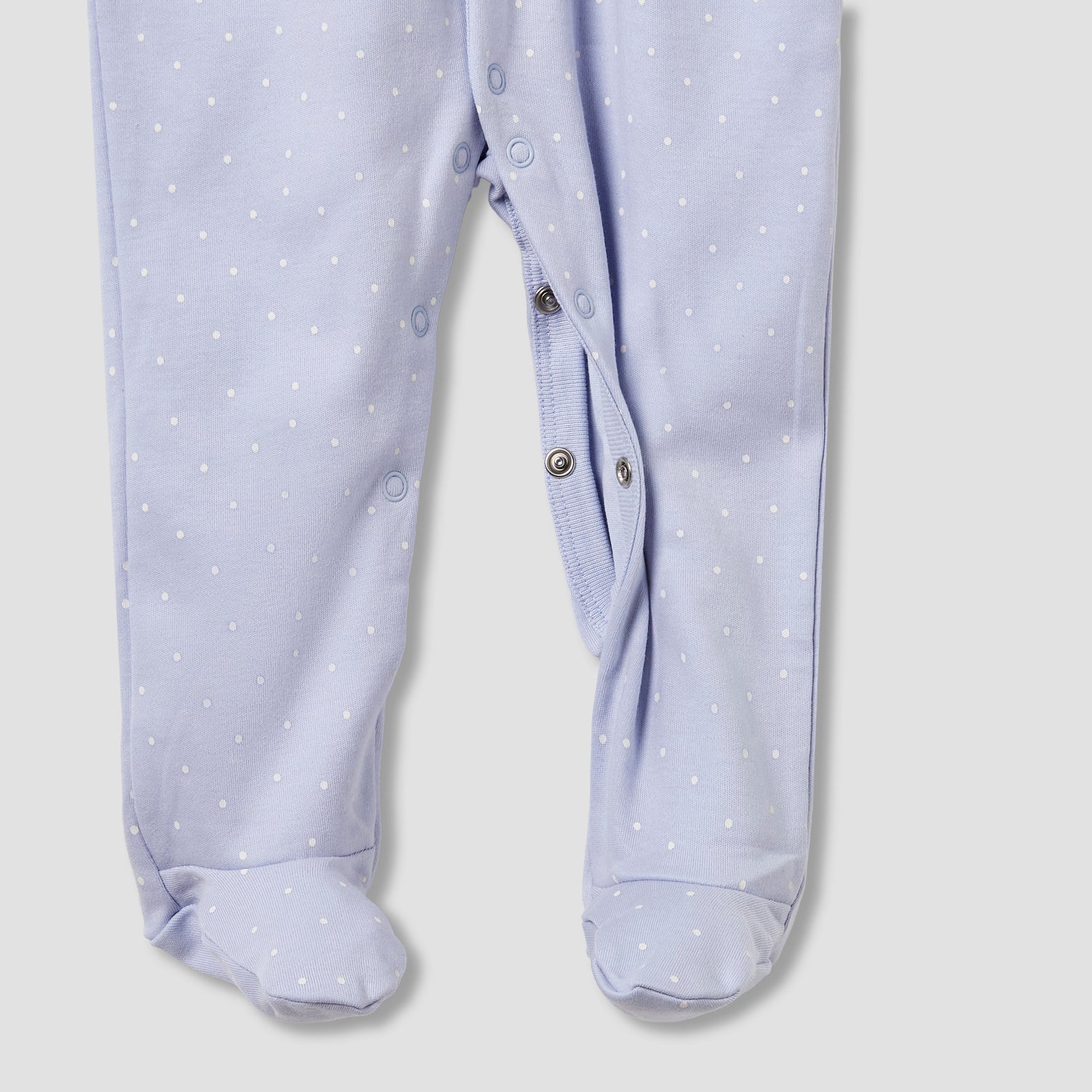 Juniors Peter Pan Collar Sleepsuit with Closed Feet - Cotton - Long Sleeves