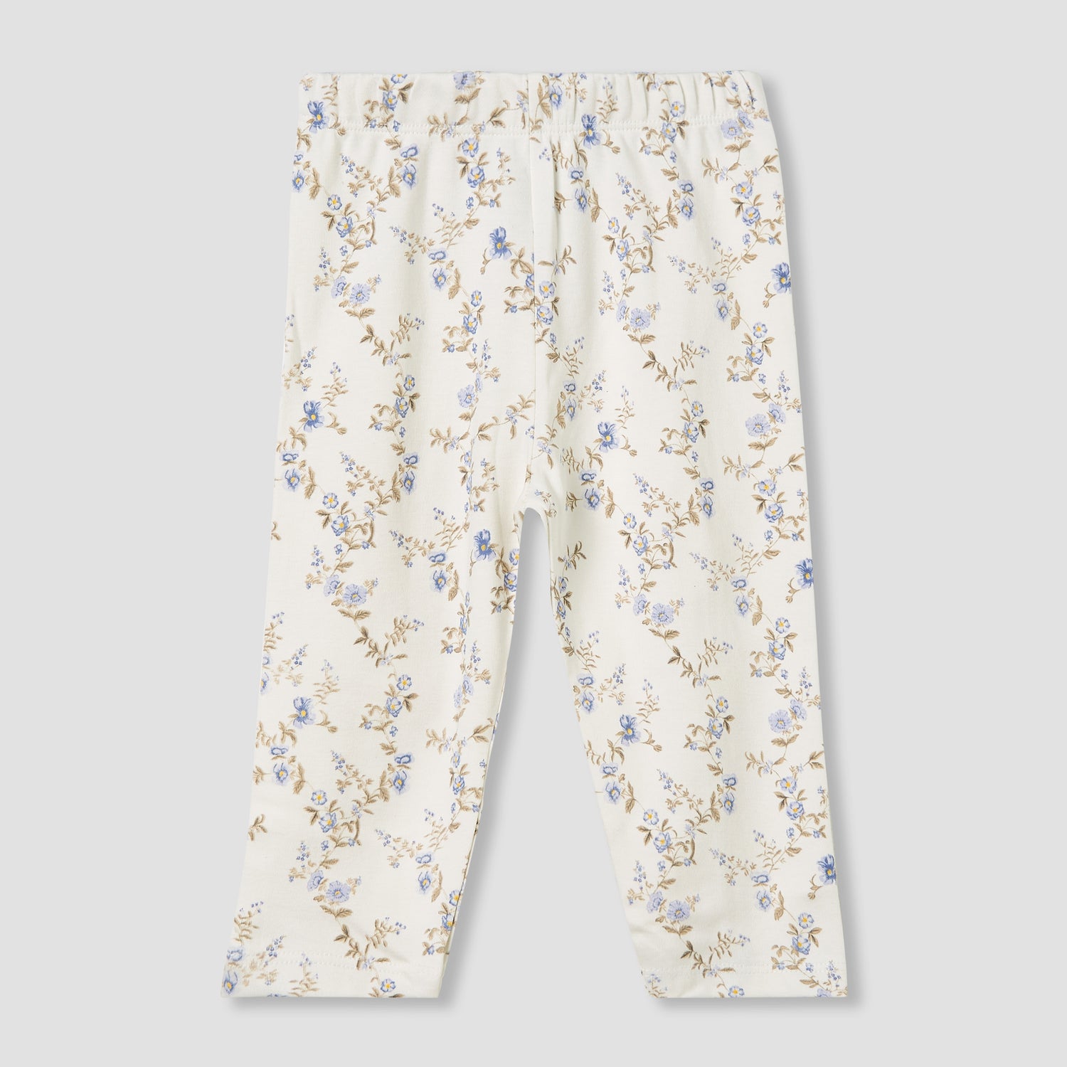 Juniors Pyjama Set with Floral Print - Cotton - Long Sleeves - Collar