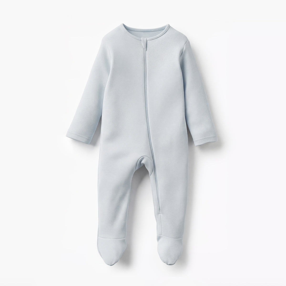 Juniors Solid Closed Feet Sleepsuit with Zip Closure - Set of 3