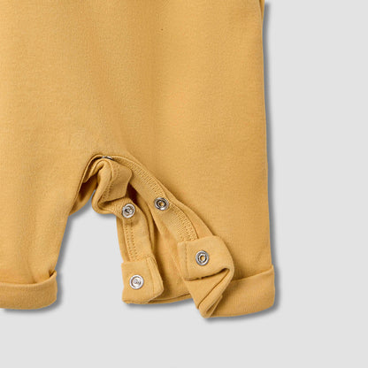 Juniors Solid Dungarees and T-shirt Set