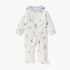 Juniors Nautica Print Closed Feet Sleepsuit with Button Closure - Multicolour / 9-12 mths
