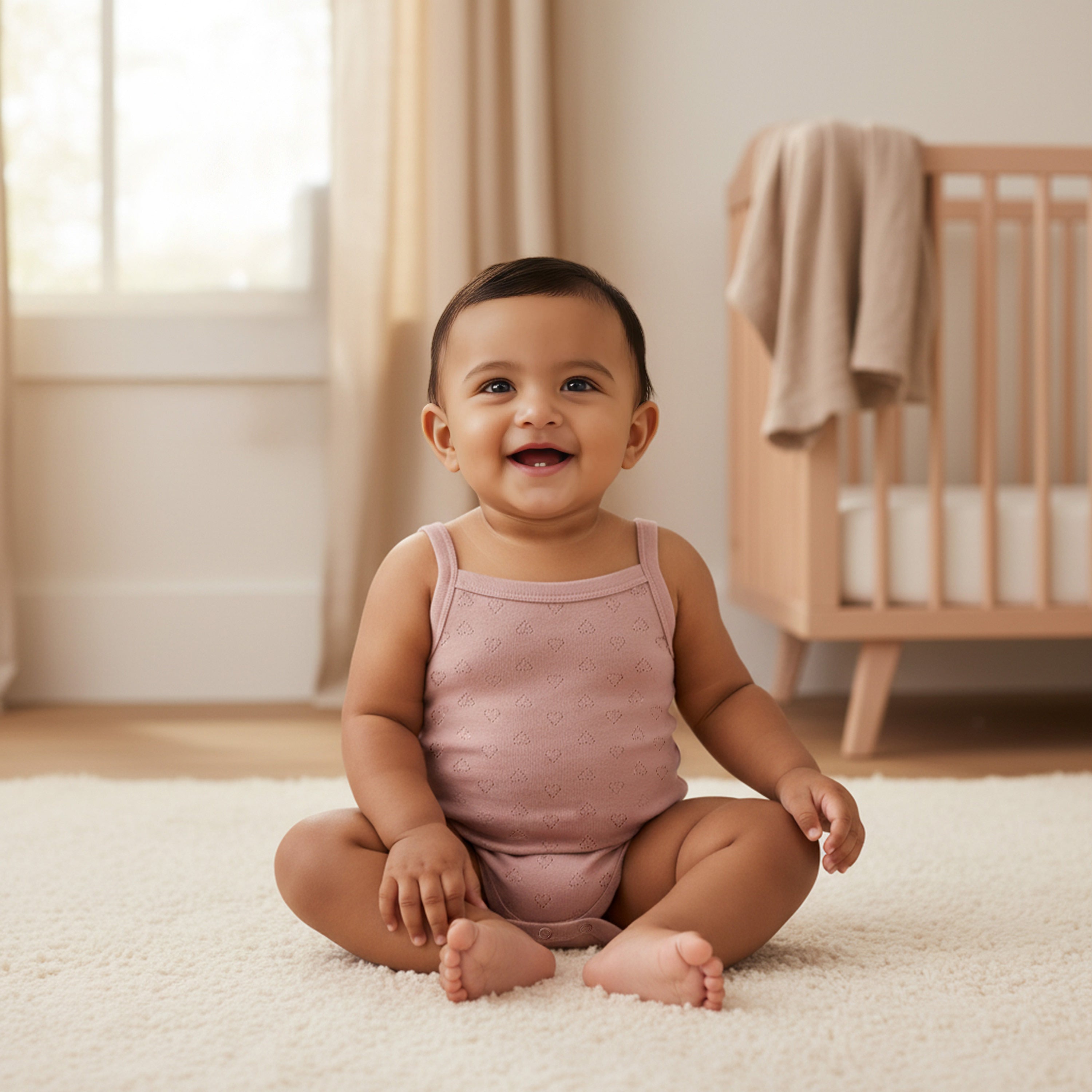 Juniors Textured Sleeveless Bodysuit - Set of 5