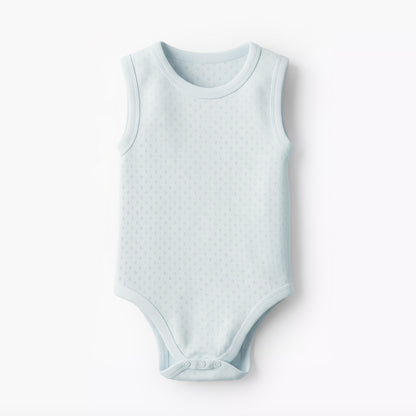 Juniors Textured Sleeveless Bodysuits - Set of 5