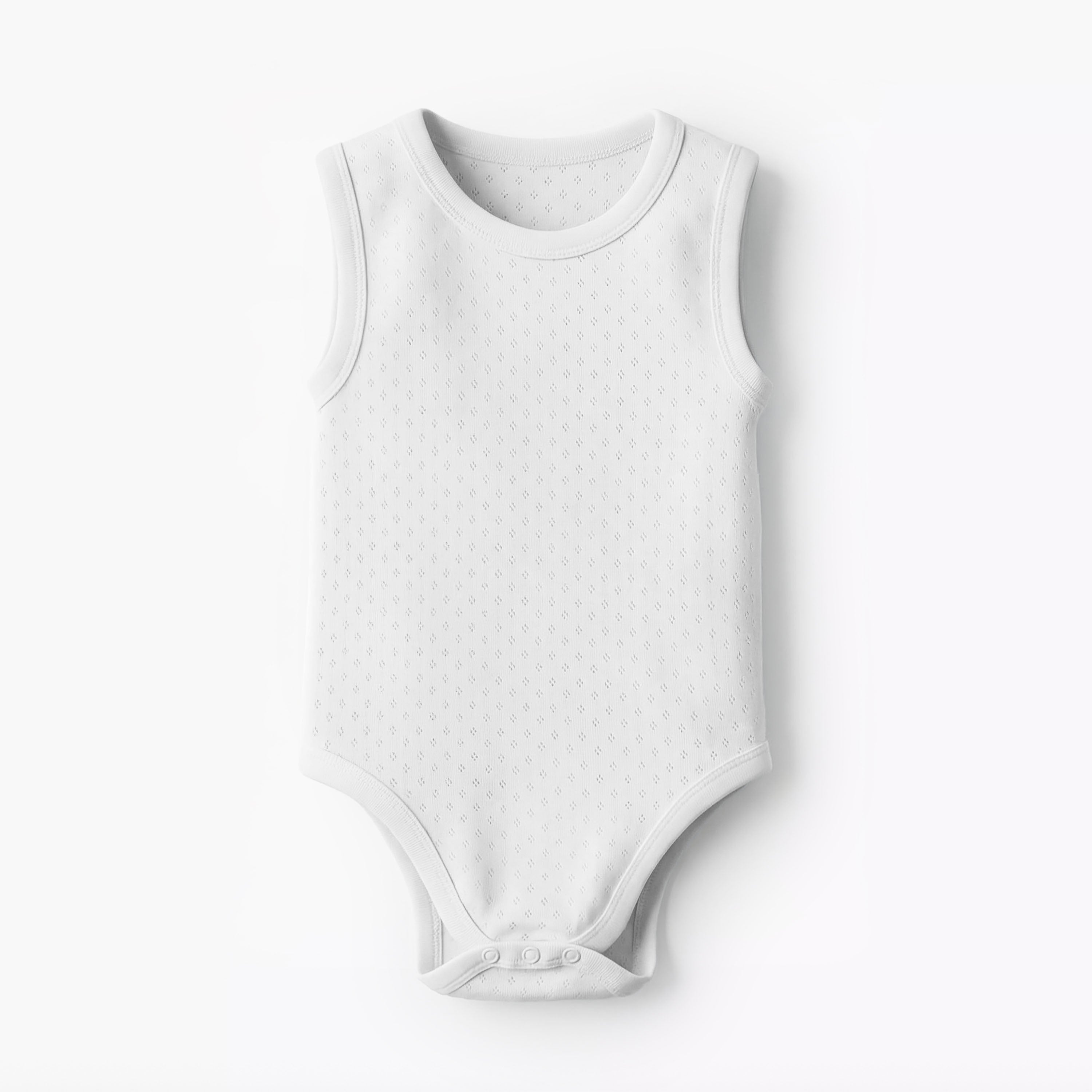 Juniors Textured Sleeveless Bodysuits - Set of 5