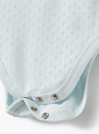 Juniors Textured Sleeveless Bodysuits - Set of 5-baby-boys-clothing-multipacks-image-7