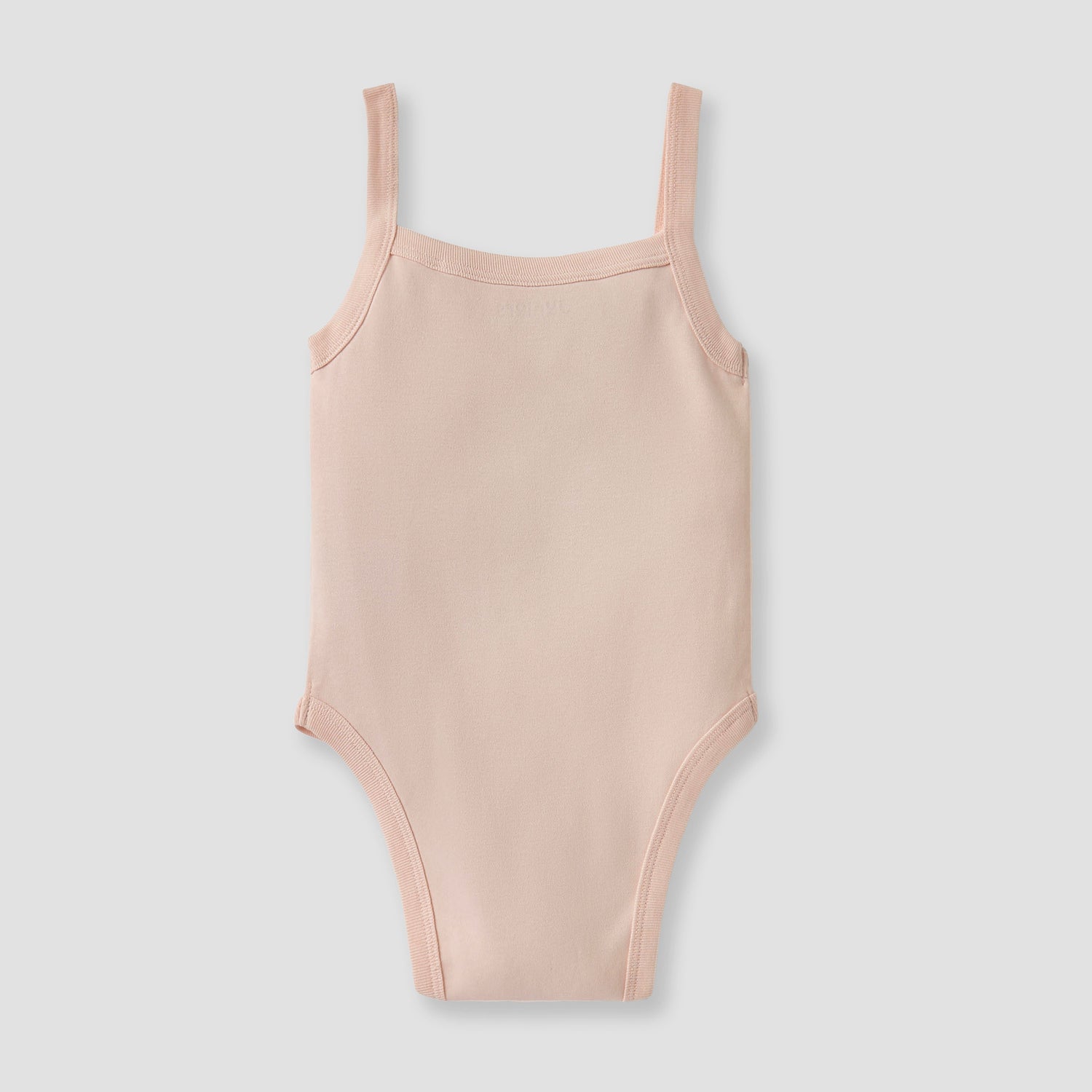 Juniors Sleeveless Bodysuit with Snap Button Closure