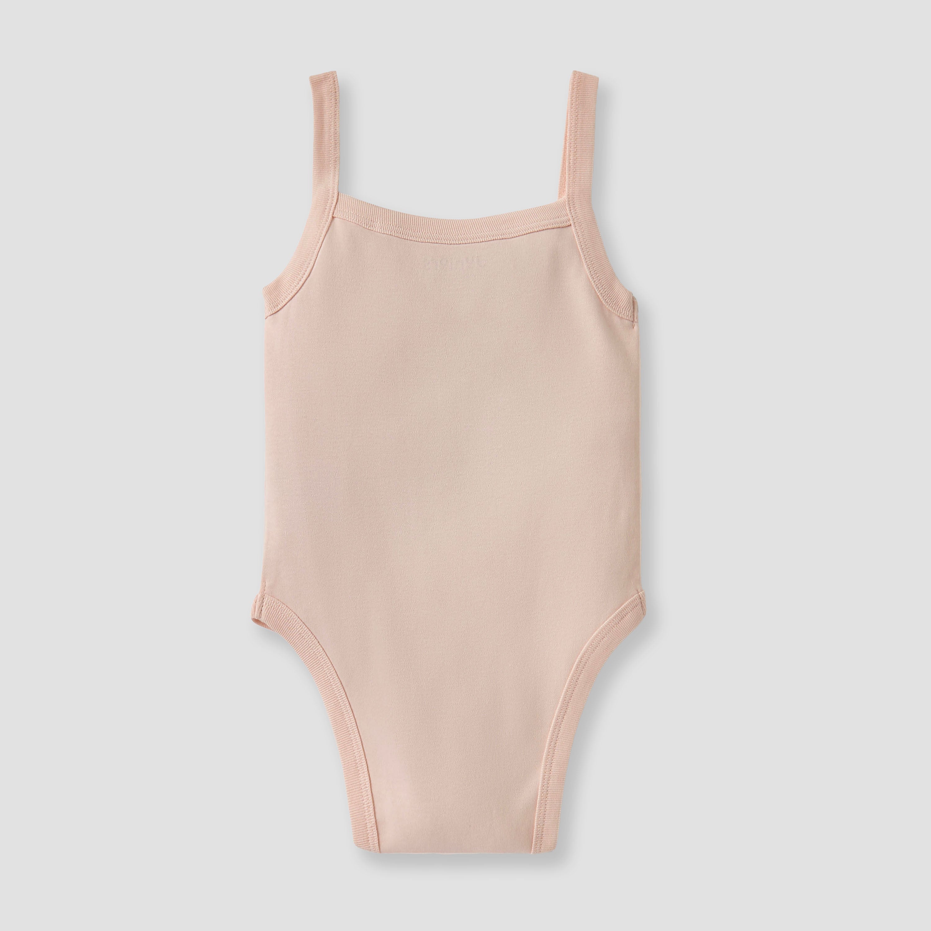 Juniors Sleeveless Bodysuit with Snap Button Closure