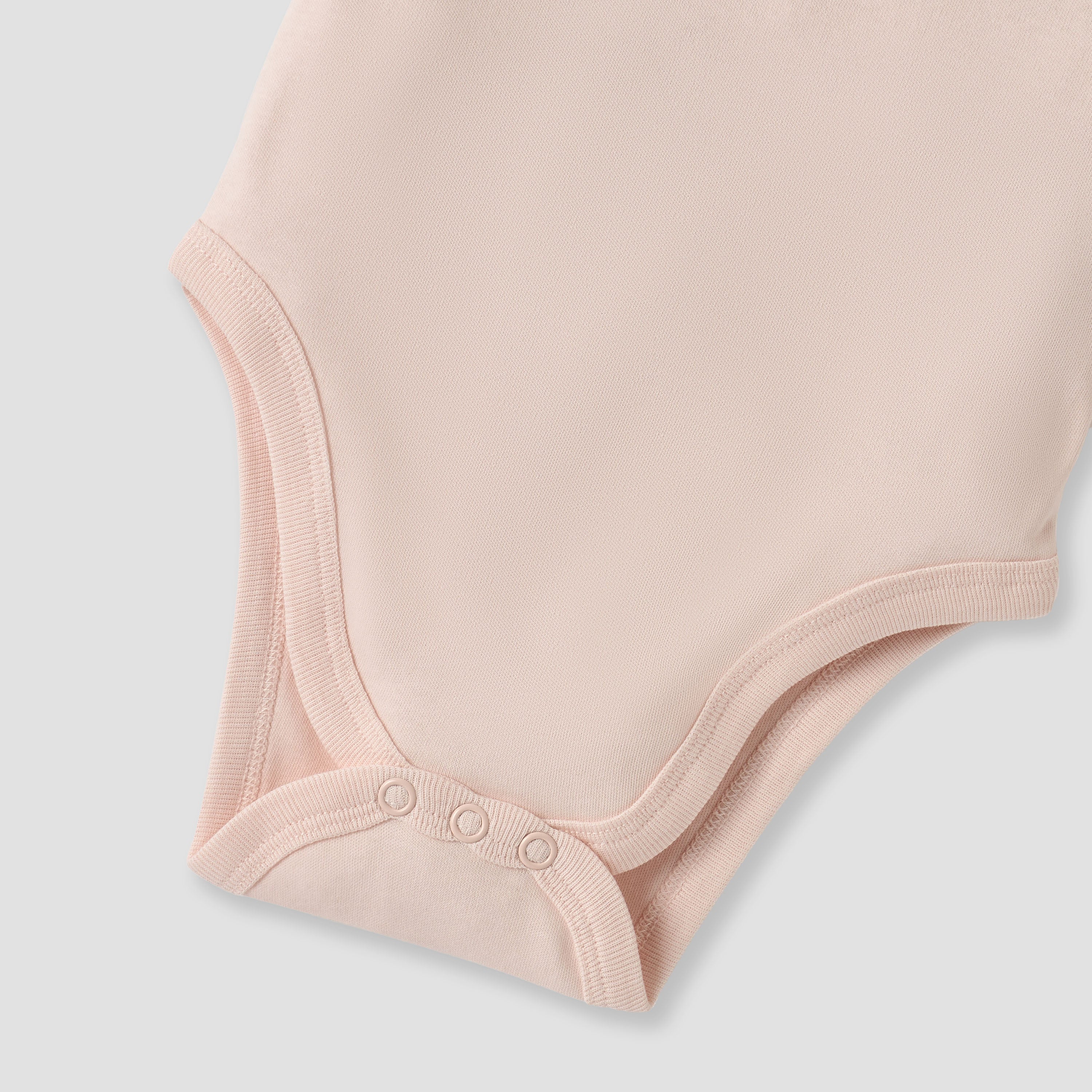 Juniors Sleeveless Bodysuit with Snap Button Closure
