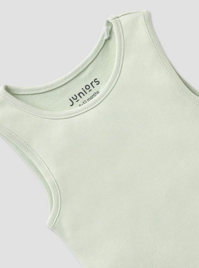 Juniors Solid Sleeveless Bodysuit with Snap Button Closure-promo_babyshop_Buy5for59_UAE130126-image-4