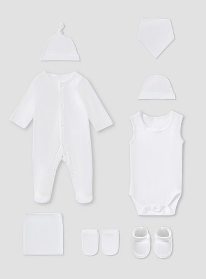 Juniors Solid 8-Piece Clothing Gift Set-baby-boys-clothing-setsandcoords-image-1