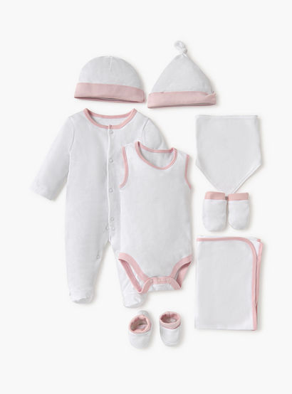 Juniors Solid 8-Piece Clothing Gift Set-baby-boys-clothing-setsandcoords-image-1