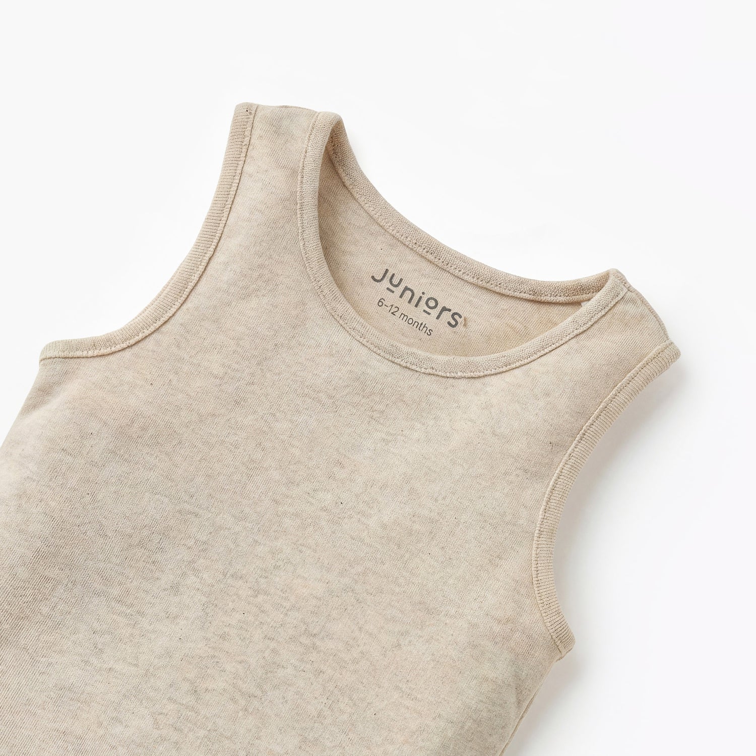 Juniors Textured Sleeveless Bodysuit with Snap Button Closure