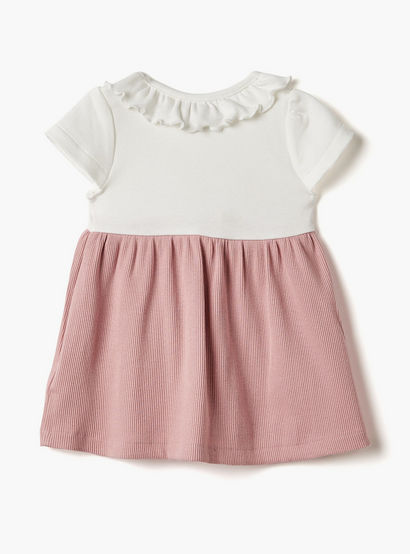 Juniors Animal Print A-line Dress with Short Sleeves-baby-girls-clothing-dressesandjumpsuits-image-2