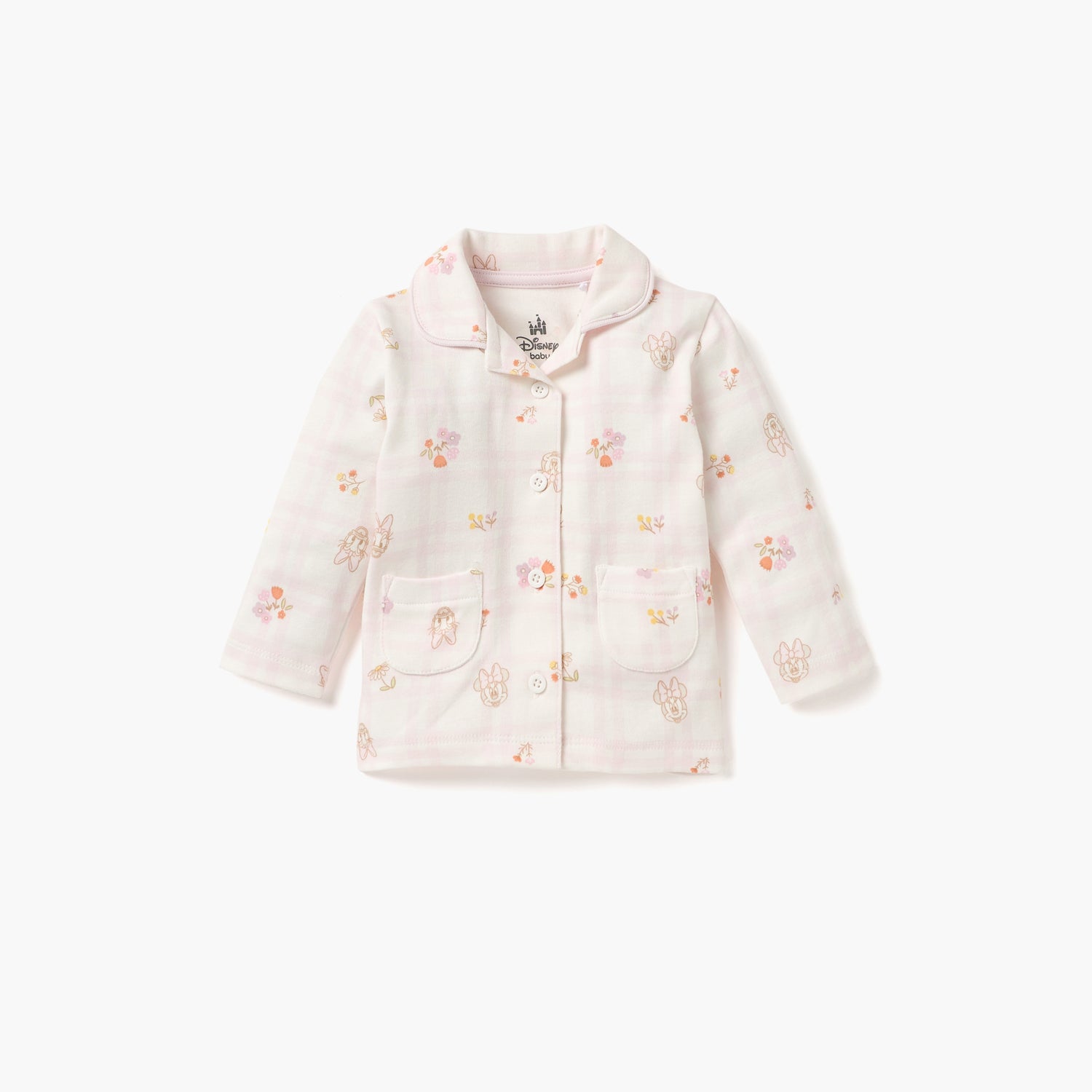 Disney Minnie Mouse and Daisy Duck Print Shirt and Pyjama Set