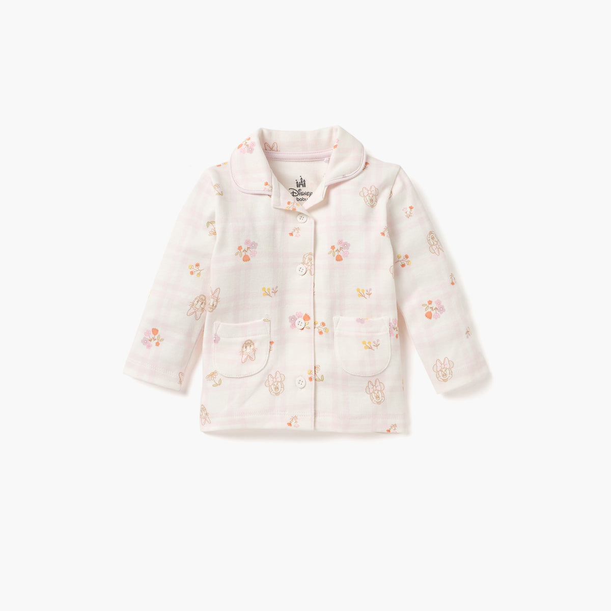 Disney Minnie Mouse and Daisy Duck Print Shirt and Pyjama Set