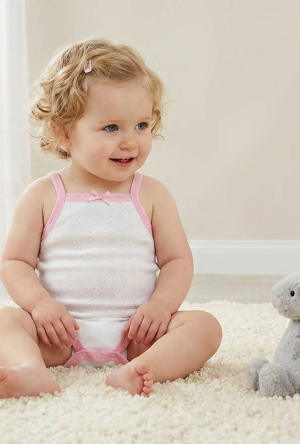 Juniors Square Neck Sleeveless Bodysuit with Snap Button Closure
