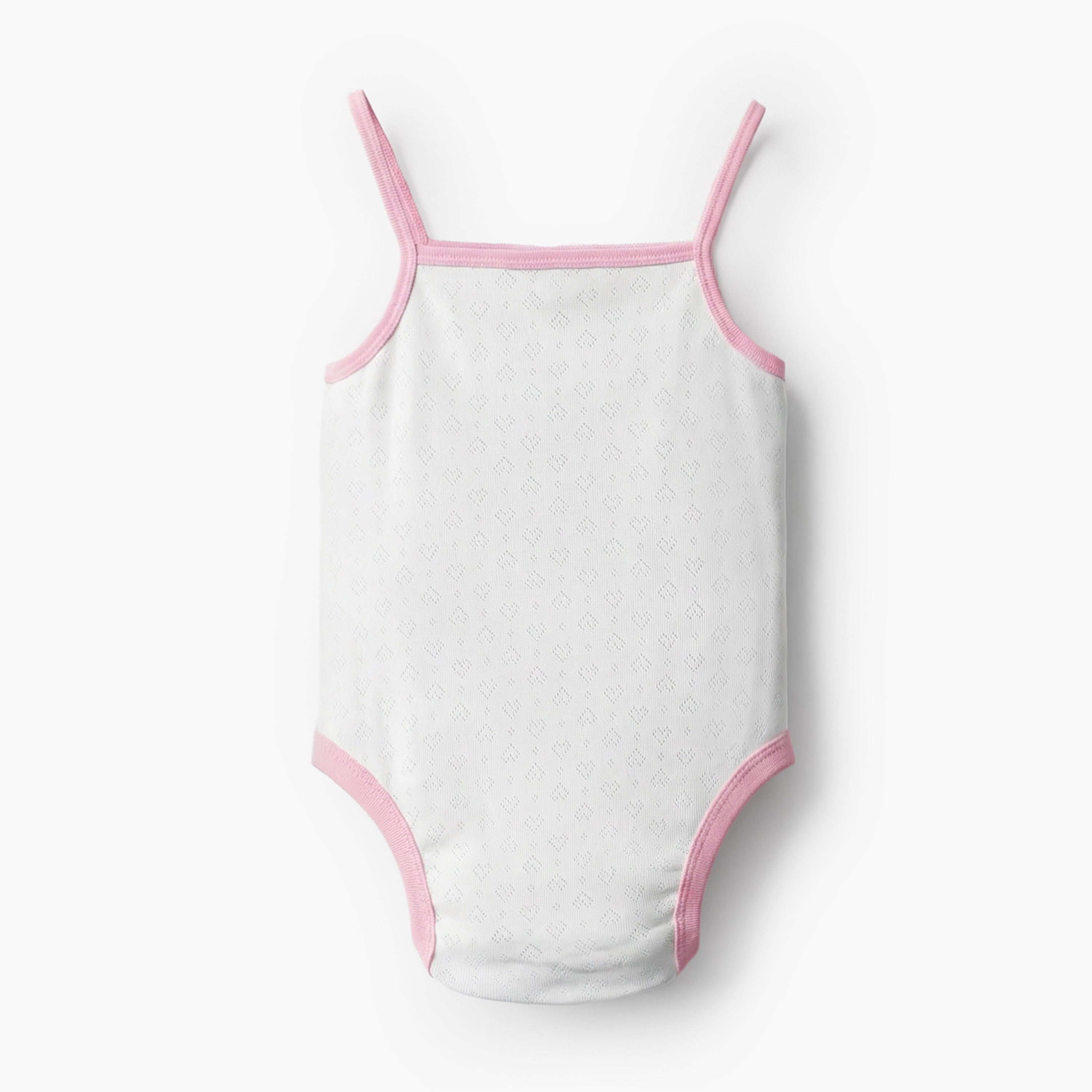 Juniors Square Neck Sleeveless Bodysuit with Snap Button Closure