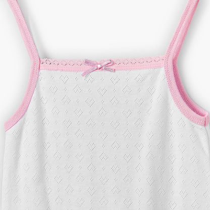 Juniors Square Neck Sleeveless Bodysuit with Snap Button Closure