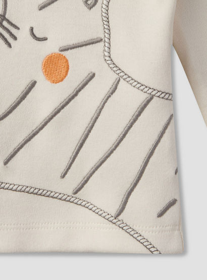 Juniors Cotton Crew Neck Long Sleeves Pyjama Set with Tiger Embroidery-baby-boys-clothing-nightwear-pyjamasets-image-7