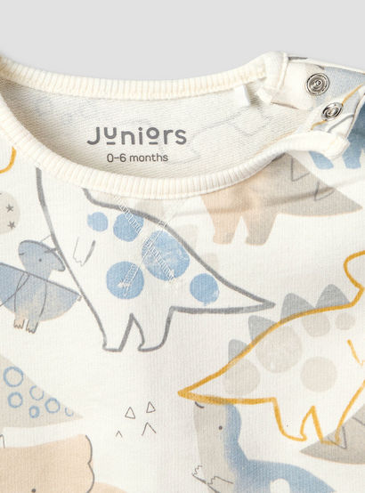 Juniors Cotton Crew Neck Long Sleeves Pyjama Set with Dinosaur Print-baby-boys-clothing-nightwear-pyjamasets-image-7