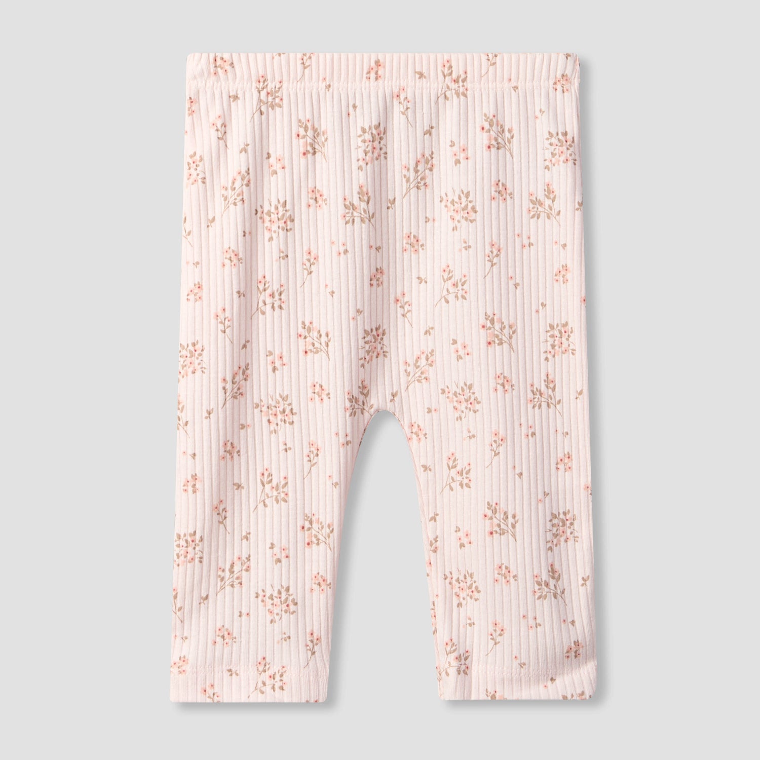 Juniors Cotton Crew Neck Long Sleeves Pyjama Set with Floral Print