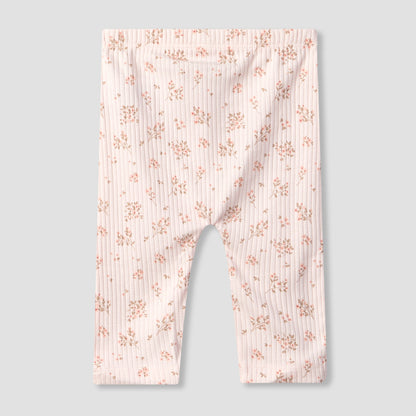Juniors Cotton Crew Neck Long Sleeves Pyjama Set with Floral Print