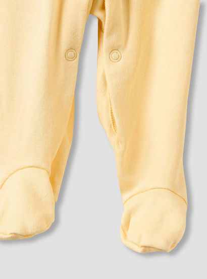Juniors Crew Neck Sleepsuit with Print - Cotton - Long Sleeves - Set of 3-baby-girls-clothing-nightwear-sleepsuits-image-7
