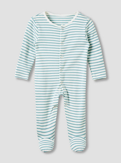 Juniors Crew Neck Sleepsuit with Dinosaur Print - Cotton - Long Sleeves - Set of 3-promo_babyshop_Buy2for115_UAE130126-image-4