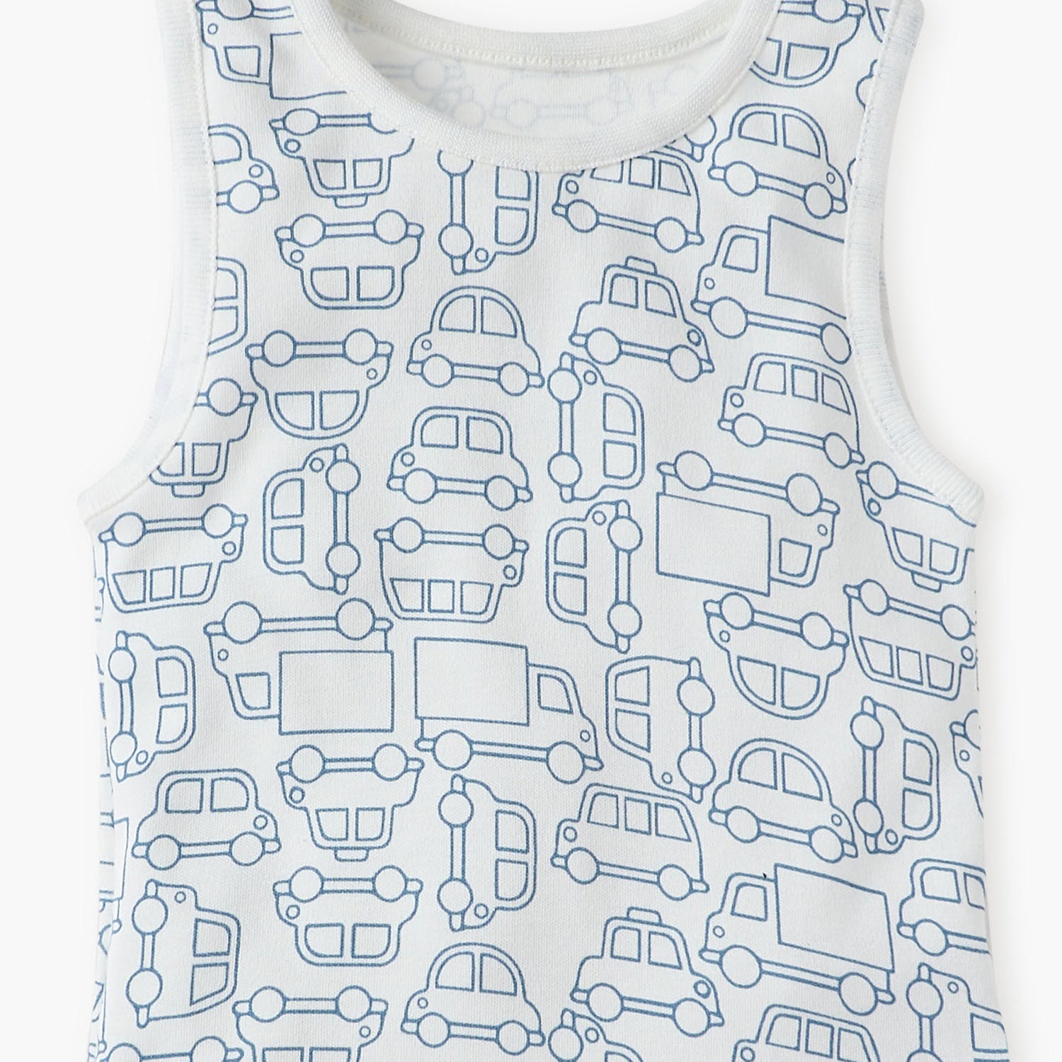 Juniors Printed Sleeveless Bodysuit - Set of 5