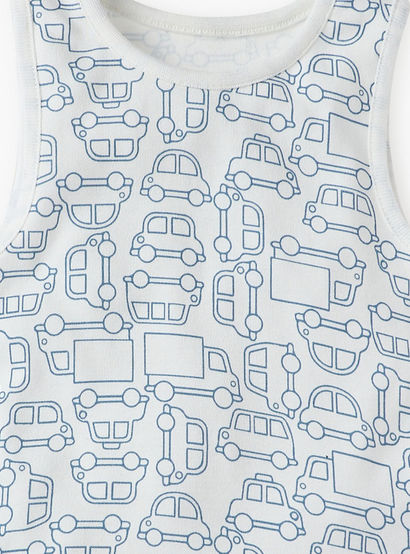 Juniors Printed Sleeveless Bodysuit - Set of 5-promo_babyshop_Buy2for115_UAE130126-image-10