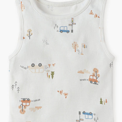 Juniors Printed Sleeveless Bodysuit - Set of 5