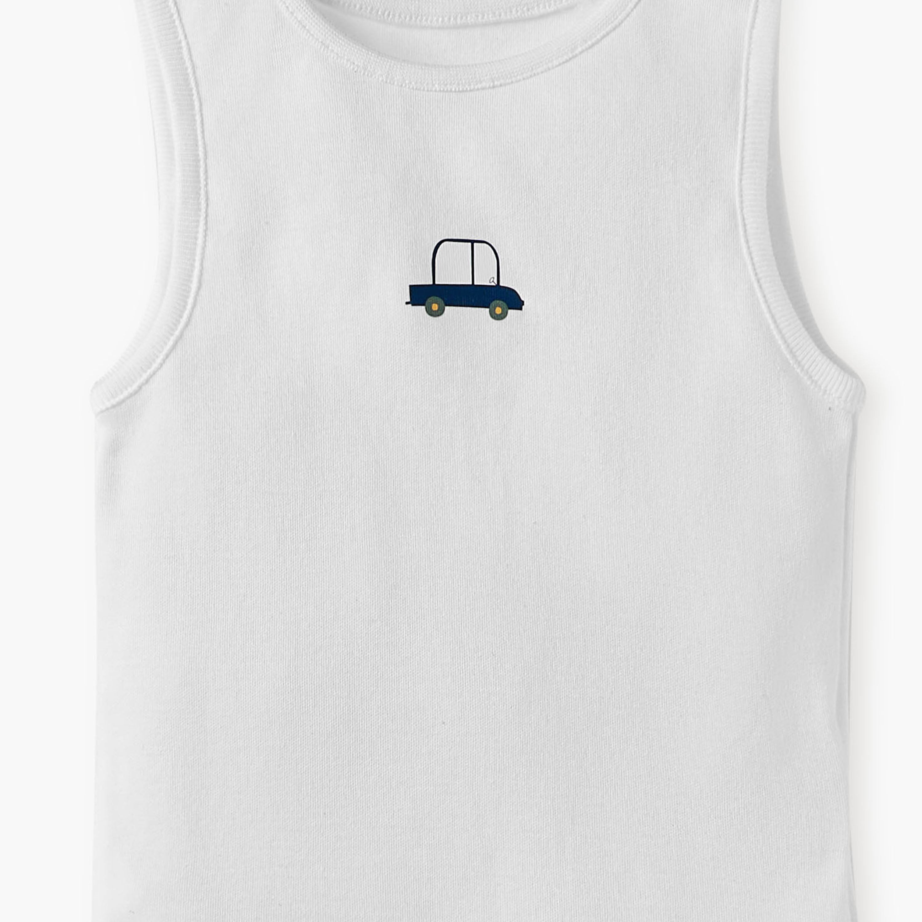 Juniors Printed Sleeveless Bodysuit - Set of 5