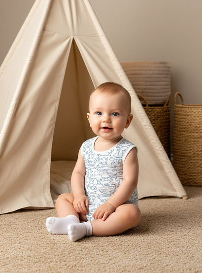 Juniors Printed Sleeveless Bodysuit - Set of 5-promo_babyshop_Buy2for115_UAE130126-image-14