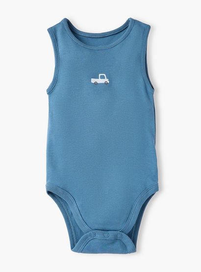 Juniors Printed Sleeveless Bodysuit - Set of 5-promo_babyshop_Buy2for115_UAE130126-image-6