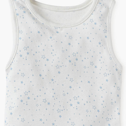 Juniors Printed Sleeveless Bodysuit - Set of 5