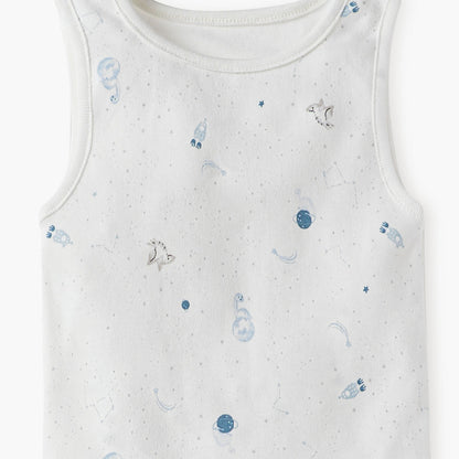 Juniors Printed Sleeveless Bodysuit - Set of 5