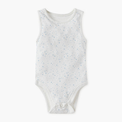 Juniors Printed Sleeveless Bodysuit - Set of 5