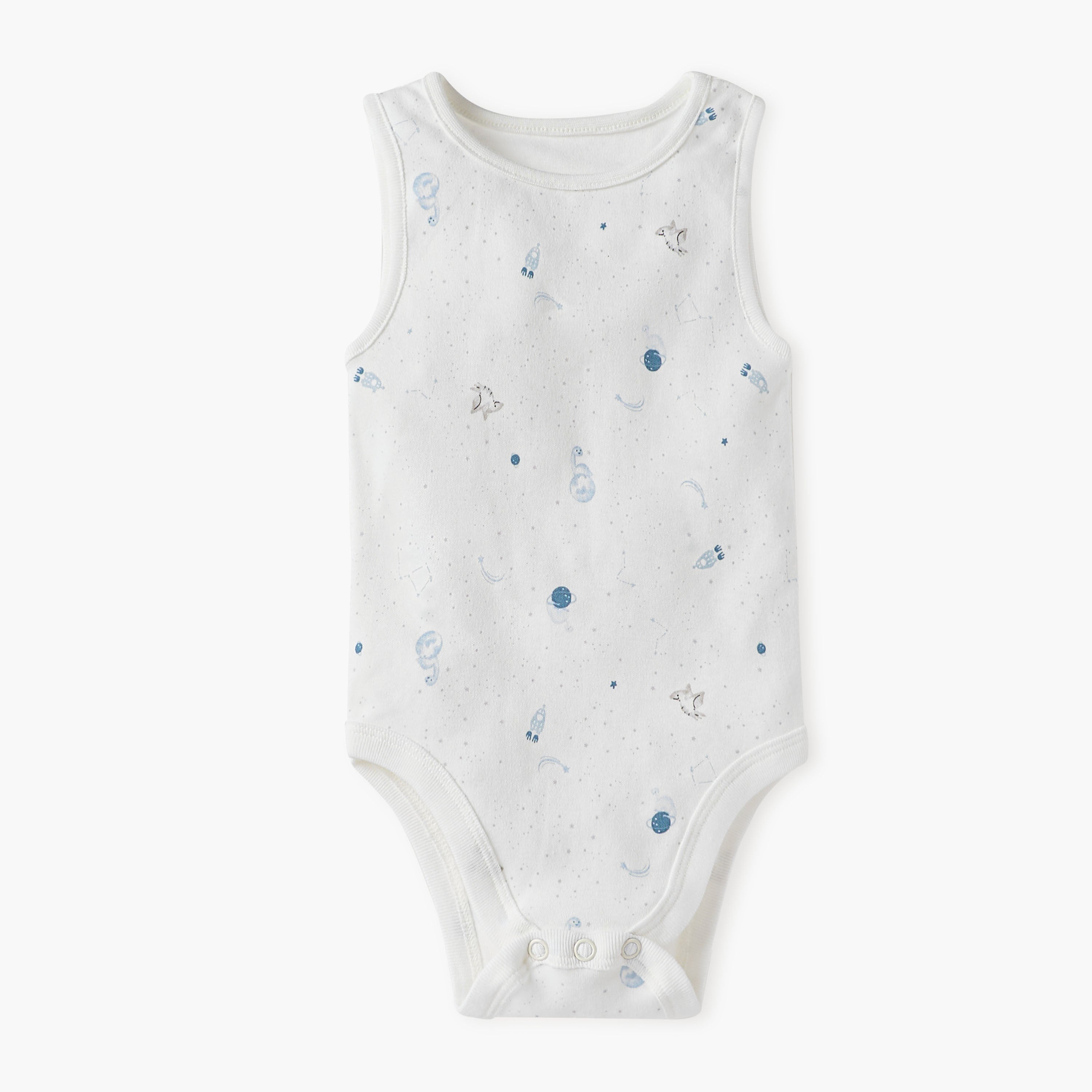 Juniors Printed Sleeveless Bodysuit - Set of 5