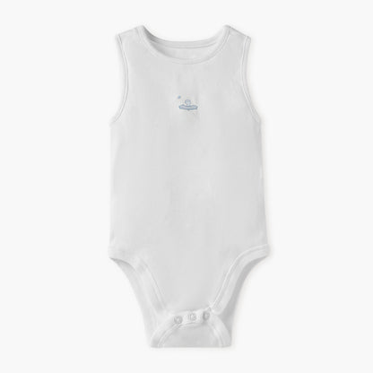 Juniors Printed Sleeveless Bodysuit - Set of 5