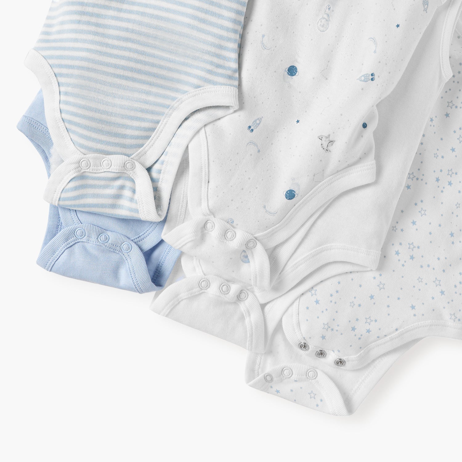 Juniors Printed Sleeveless Bodysuit - Set of 5