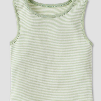 Juniors Printed Sleeveless Bodysuit with - Set of 5