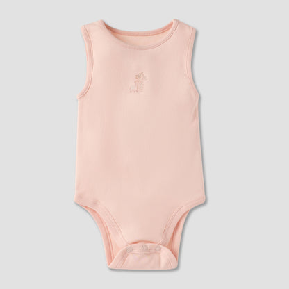 Juniors Printed Sleeveless Bodysuit with - Set of 5