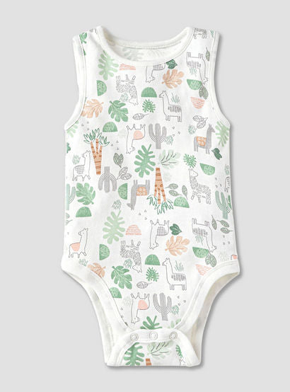 Juniors Printed Sleeveless Bodysuit with - Set of 5-promo_babyshop_Buy2for115_UAE130126-image-3