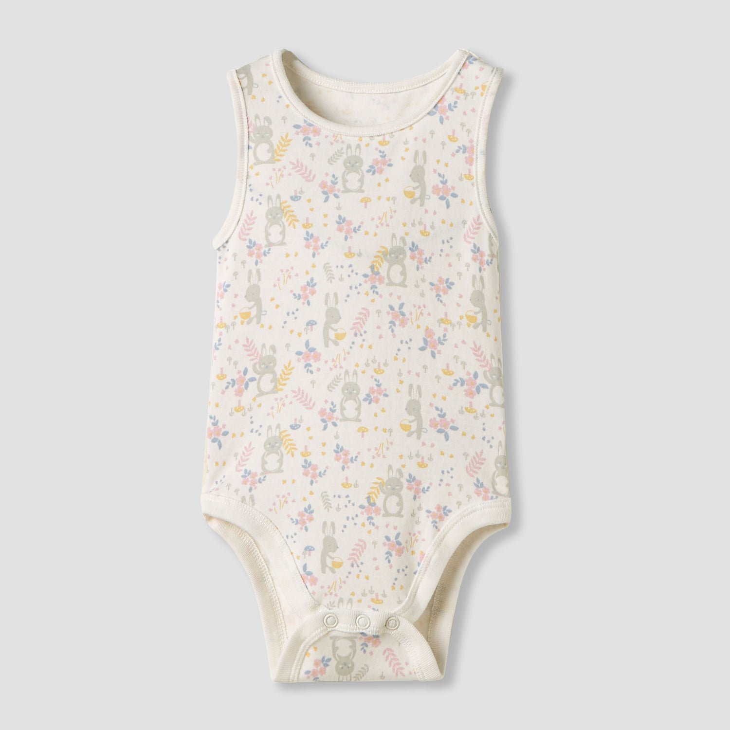 Juniors Printed Sleeveless Bodysuit - Set of 5