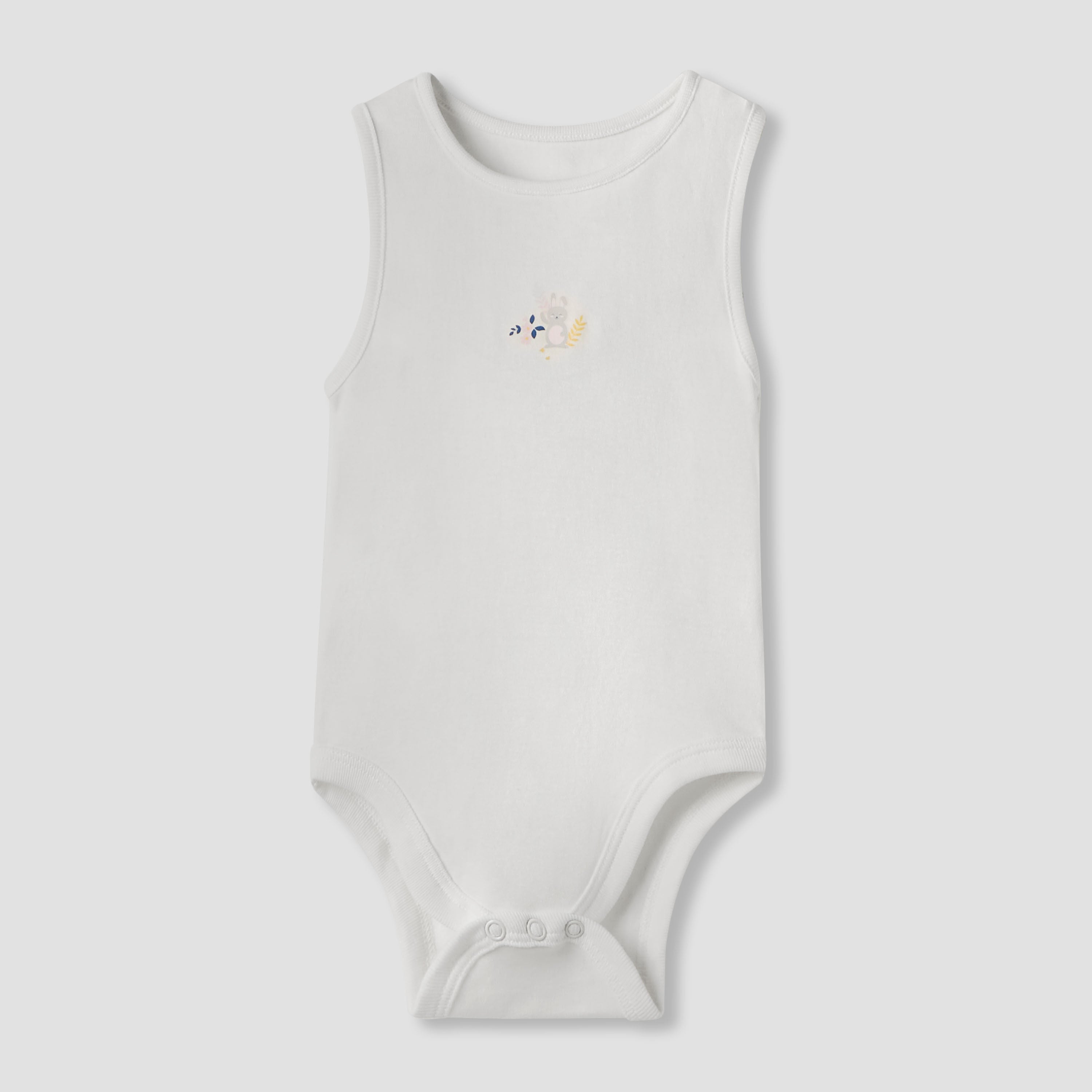 Juniors Printed Sleeveless Bodysuit - Set of 5