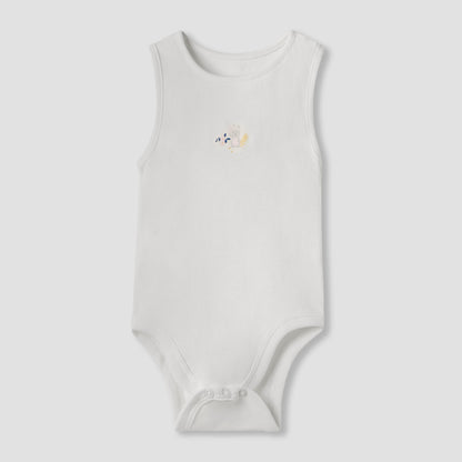 Juniors Printed Sleeveless Bodysuit - Set of 5