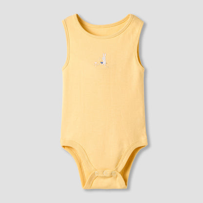 Juniors Printed Sleeveless Bodysuit - Set of 5